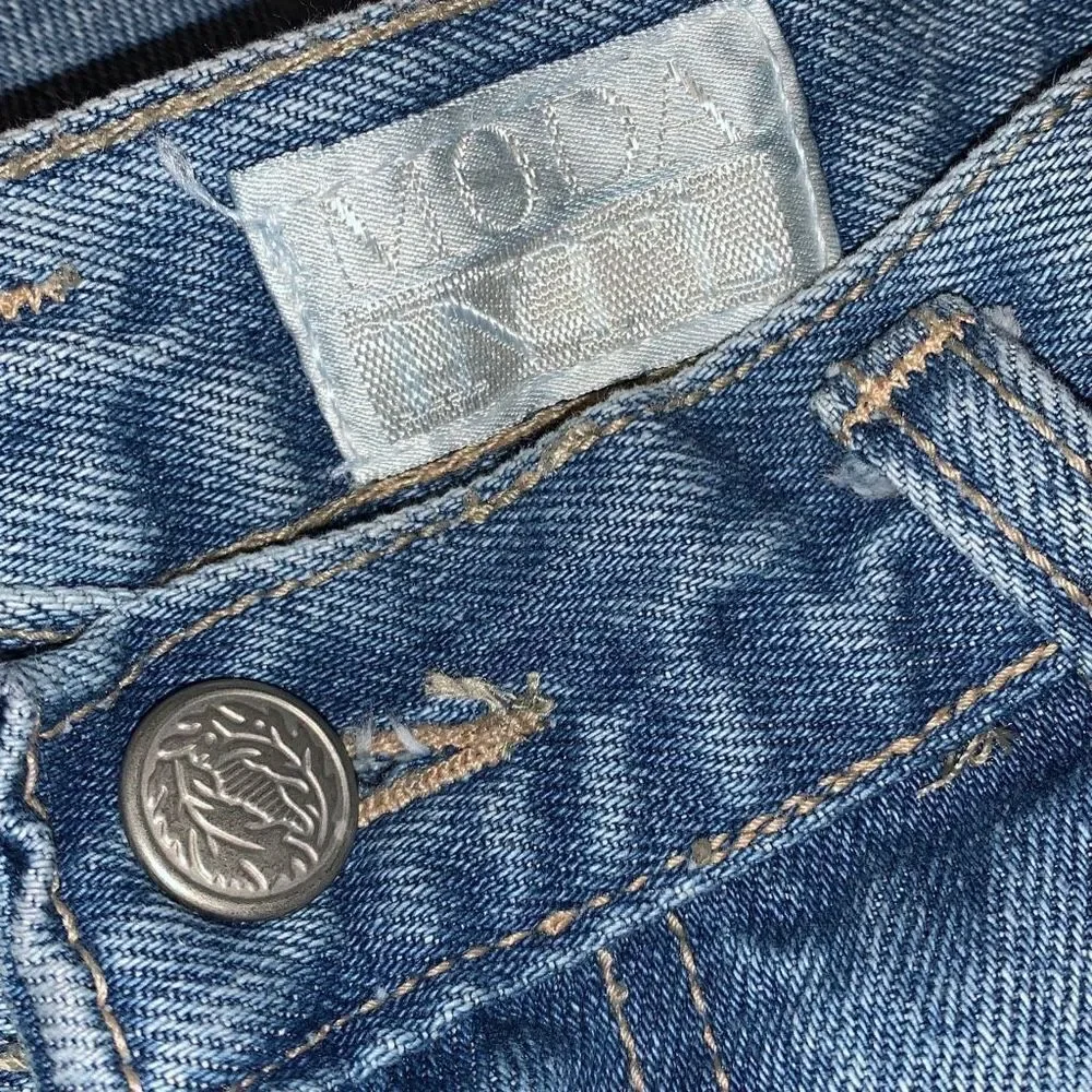 Vintage 90’s Lightwash Baggy Wide Leg‎ Streetwear Jeans Women’s Size 14